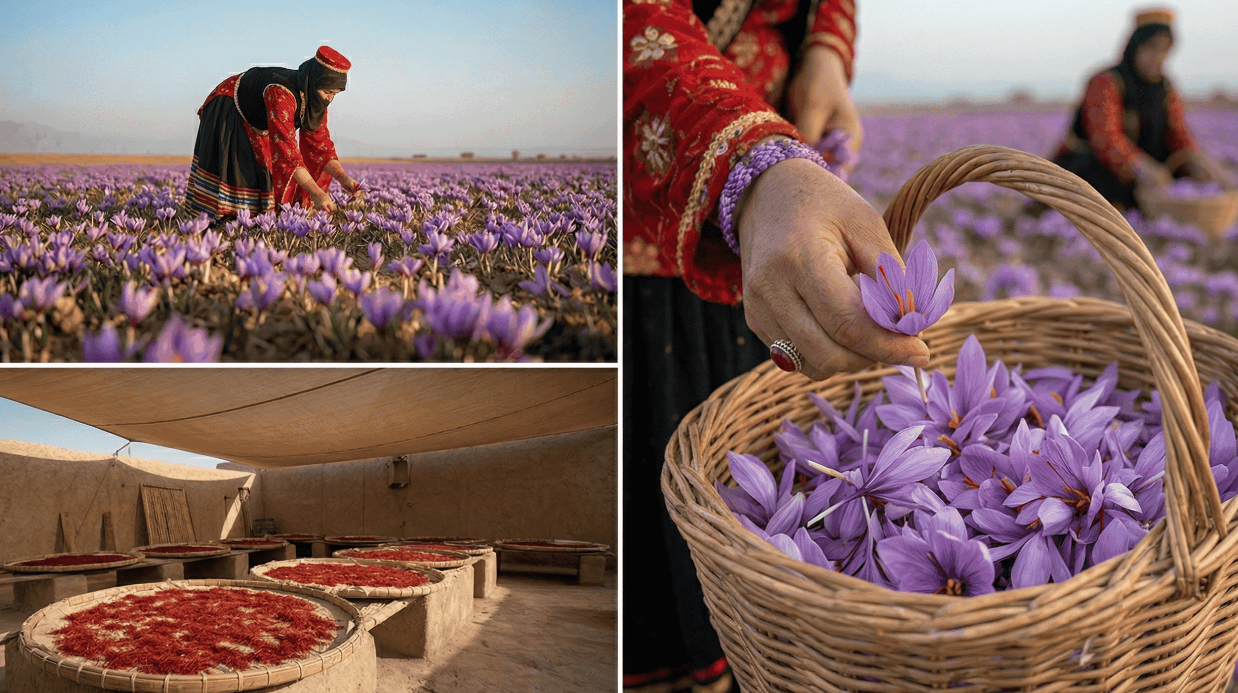 Saffron Harvest